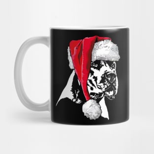 Funny Dogo Argentino Santa Christmas dog mom Mug